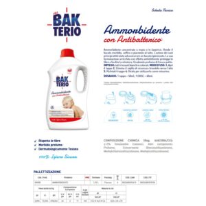 BAKTERIO AMMORBIDENTE Con Antibatterico 2 LT